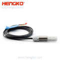 HENGKO316L stainless steel soil temperature and humidity sensor waterproof and dustproof probe iic output for harsh environments